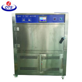 Box Type UVA / UVB Accelerated UV Testing Equipment , UV Test Chamber ±3℃ Temp Uniformity